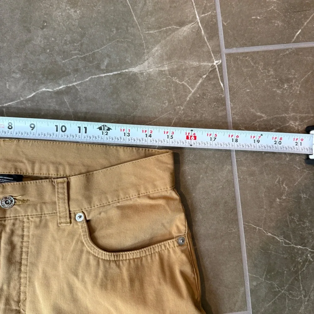The North Face Lightweight Pants Tan Brown Straight Leg Outdoor Hiking 31 x 29
